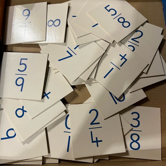 Math Games Fraction Lotto find matching fraction up to tenths. Teachers , class - Picture 9 of 13